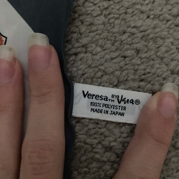 Vintage Veresa Vera Floral Scarf Made in Japan - Picture 5 of 6